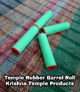 Temple rubber roller barrel