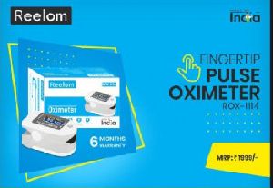 Fingertip Pulse Oximeter- Reelom-ROX-1114