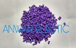 Purple ABS Granules