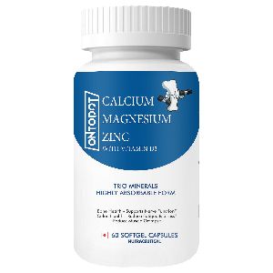 Ontodot Calcium Magnesium Zinc With Vitamin D3 &amp;ndash; 60 Softgel Capsules