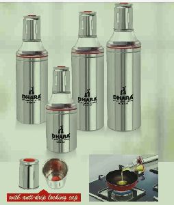 Cook Well Stainless Steel Oil Can