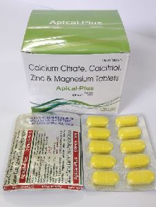 Calcium Citrate, Calcitriol, Zinc and Magnesium Tablets