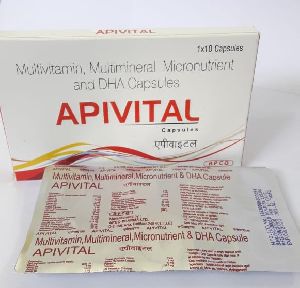 Multivitamin, Multimineral Micronutrient and DHA Capsules