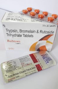 Trypsin, Bromelain and Rutoside Trihydrate Tablets