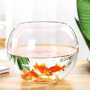 Neckless Glass Fish Bowl