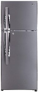 LG 260 L 3 Star Smart Inverter Frost Free Double Door Refrigerator (GL-I292RPZL, Shiny Steel, With I
