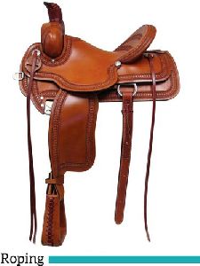 Western Ropping Horse Saddle