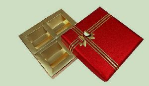 Red Dry Fruit Paper Box