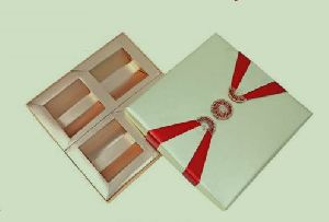 White Dry Fruit Paper Box