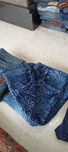 Cotton Knitted Jeans, Size : 28-40