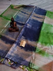 Shibori Silk Saree