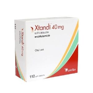 Xtandi 40mg Capsules pack -112'S ( Enzalutamide 40mg capsules - Astellas)