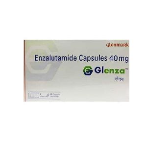 Glenza 40mg Capsules ( Enzalutamide 40mg - Glenmark pharmaceuticals Ltd )