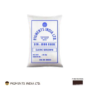 Pigments India Dark Brown Iron Oxide