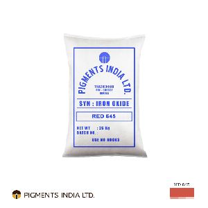 Pigments India Red 645 Iron Oxide