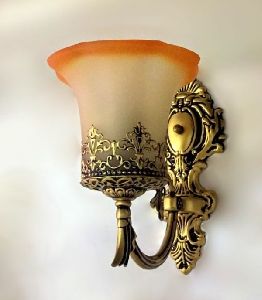Glass Shade Wall Lamp