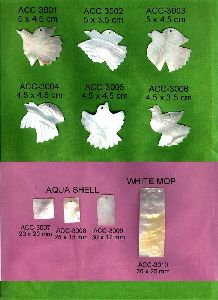 MOTHER OF PEARL SEA SHELL CONCH FASHION ACCESSORIES