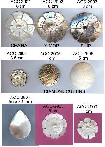 SEA SHELL MOTHER OF PEARL FASHION JEWELERY ACCESSORIES BUTTONS BEADS PENDENTS BROOCHES