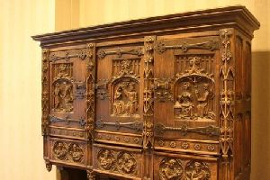 Carved Wooden Cabinet