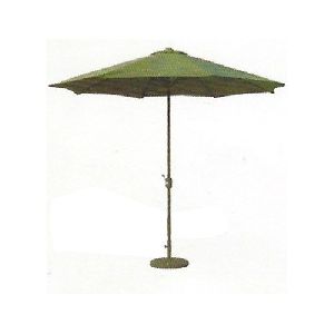 Brown Center Pole Umbrella