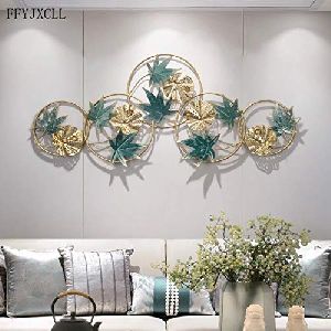 Iron Tulip Ring Wall Decor