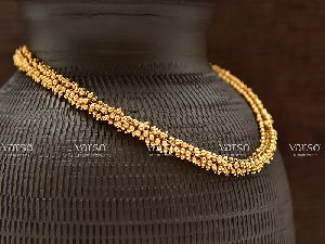 Gold Antique Temple Chain