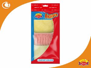 Magic Cleen Fighter Scrubber Pad Pack of 3