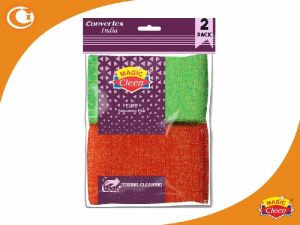 Magic Cleen Tuff Scourer Pad Pack Of 2