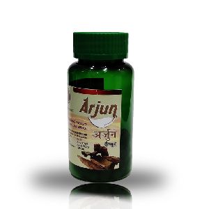 Hirank Herbals Arjun Capsules for Blood Pressure and Cholesterol, 30 Tablets