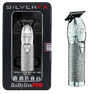 BaByliss PRO FX787 Silver FX Skeleton Exposed T-Blade Cordless Trimmer BRAND NEW