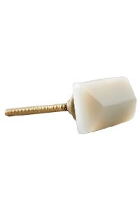 BONE &amp;amp; RESIN DOOR KNOBS WITH BRASS AND MANY DIFFERENT SHAPES