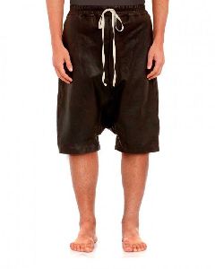 M4 Mens Leather Shorts