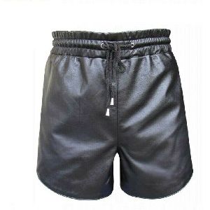 M1 Mens Leather Shorts