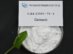 Pharmaceutical Grade Antifungal Agent White Powder Clotrimazole CAS 23593-75-1