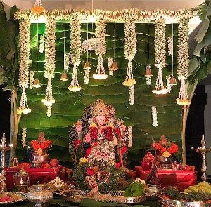 ganpati festival decoration