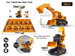 Transformer Stunt Truck Toy Set