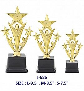 3 star Trophy (Small)