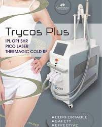 Cosderma IPL NDYAG RF multi functional Laser hair removal machine