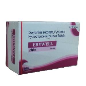 Doxylamine Succinate Pyridoxine Hydrochloride and Folic Acid Tablets