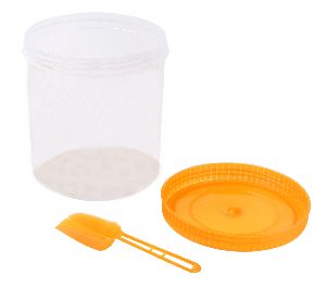500 ML Plastic round container