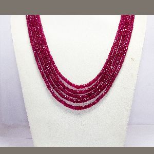 Ruby Imitation Gemstone beads