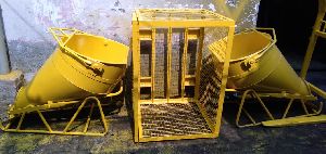 Column Bucket with Fork Cage