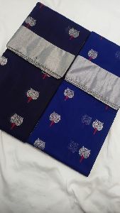Chanderi Saree Handloom weaver cotton silk