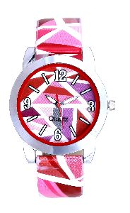 Pink Isolatic Multicolor Designer Watch For Women - L4