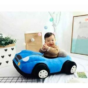 Blue Soft Toy Baby Bed