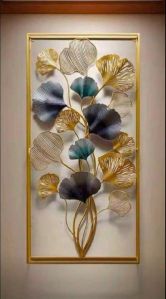 Polished Printed Iron 2kg Iris Frame Wall Decor, For Wedding Gallery, Home Purpose, Shop Display, Advertising