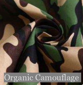 Organic Camouflage Fabric