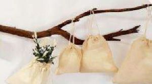 Organic Muslin Drawstring Bags