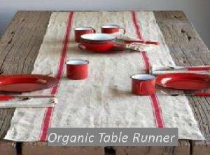 Organic Table Runner