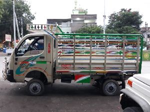 Tata intro body truck welding